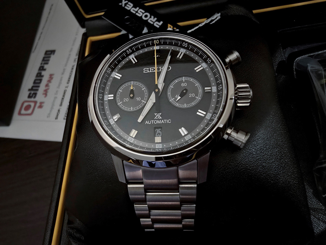 Seiko Prospex Speedtimer World Athletics SRQ041 | SBEC015