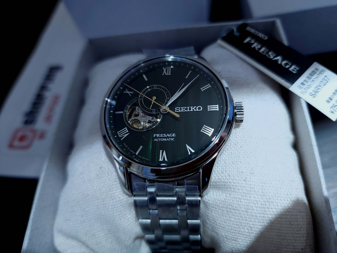 牡丹23 SEIKO PRESAGE Mechanical Watch Men's SARY253 Japanese Garden
