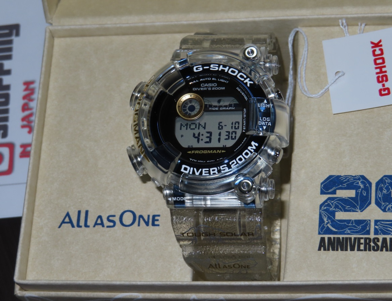 CASIO G-SHOCK FROGMAN GF-8251K-7JR | chidori.co