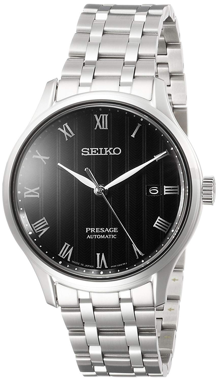 Seiko Presage Black Japanese Garden SARY099 - Shopping In Japan Net