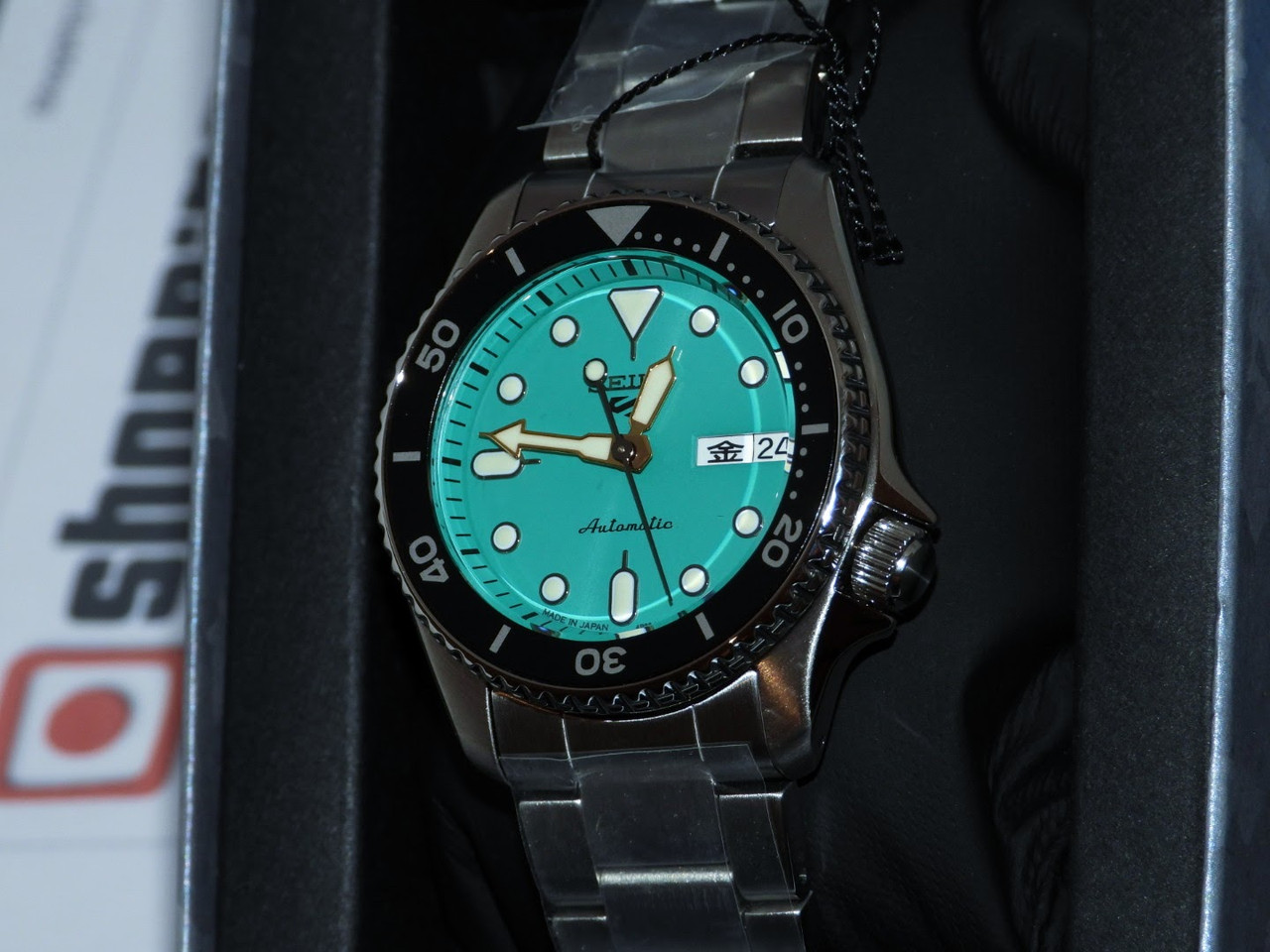 SRPK33 / SRPK33K1 / SRPK33K Green Midi SKX Teal Seiko