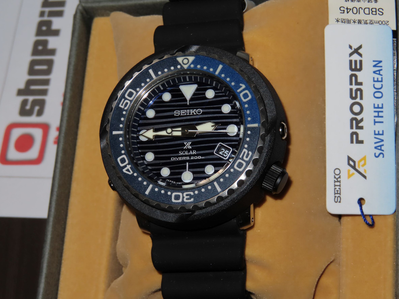Seiko Prospex Ocean Tuna Solar Save the 