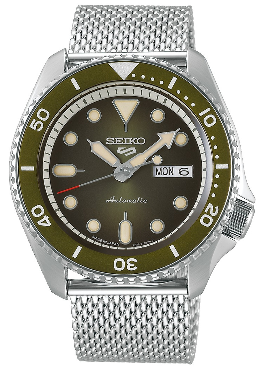 Seiko 5 Sports Made In Japan version with Kanji SBSA019