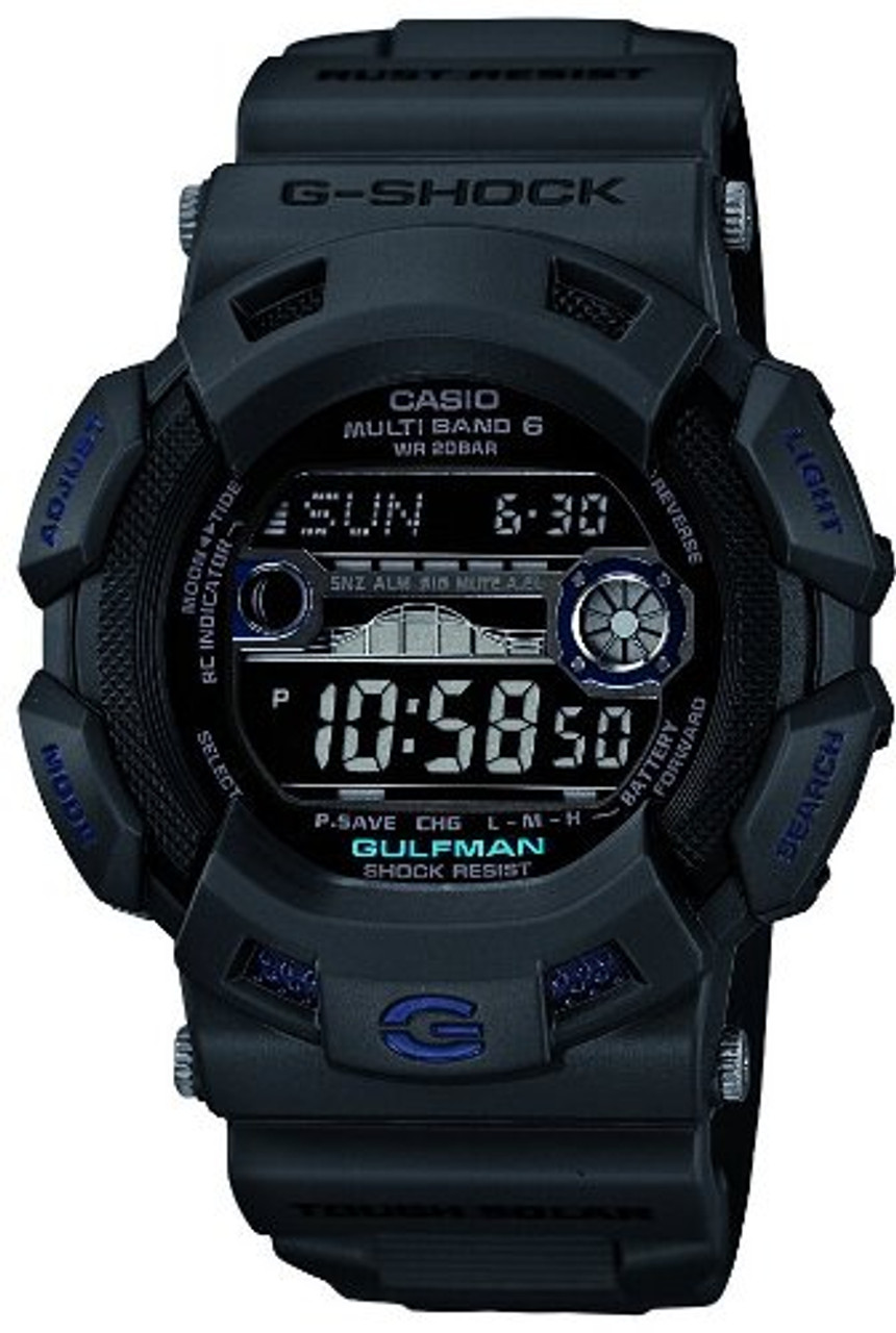 g-shock ガルフマン メンインスモーキーグレー GW-9100GY-1JF-