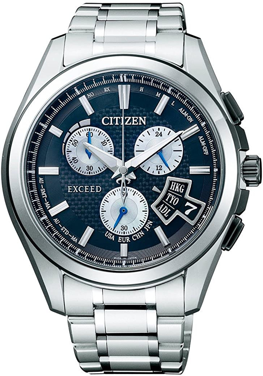 Citizen Exceed BY0064-53E Eco-Drive Solar Atomic