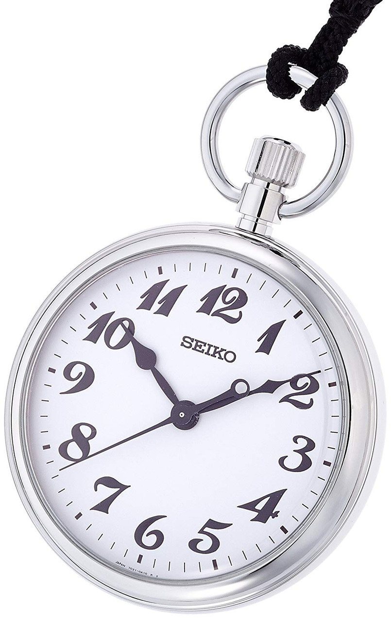 Seiko mechanical sales pocket watch