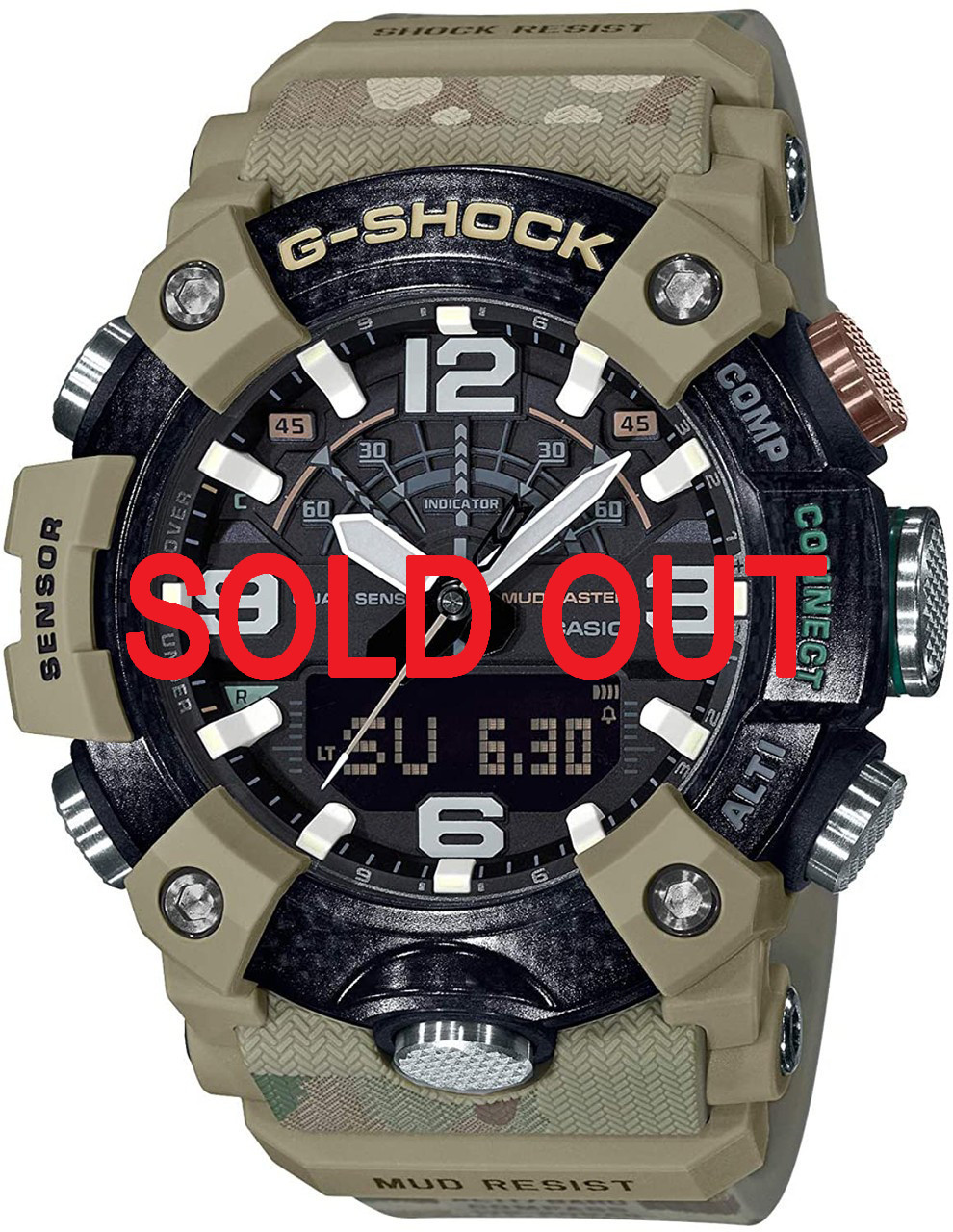 G-SHOCK GG-B100BA-1AJR マッドマスター カモフラージュ - 腕時計