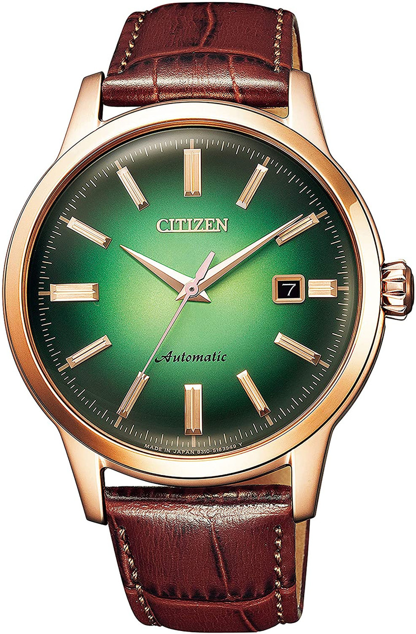Citizen Mechanical Retro Green Dial NK0002-14W - Shopping In Japan Net