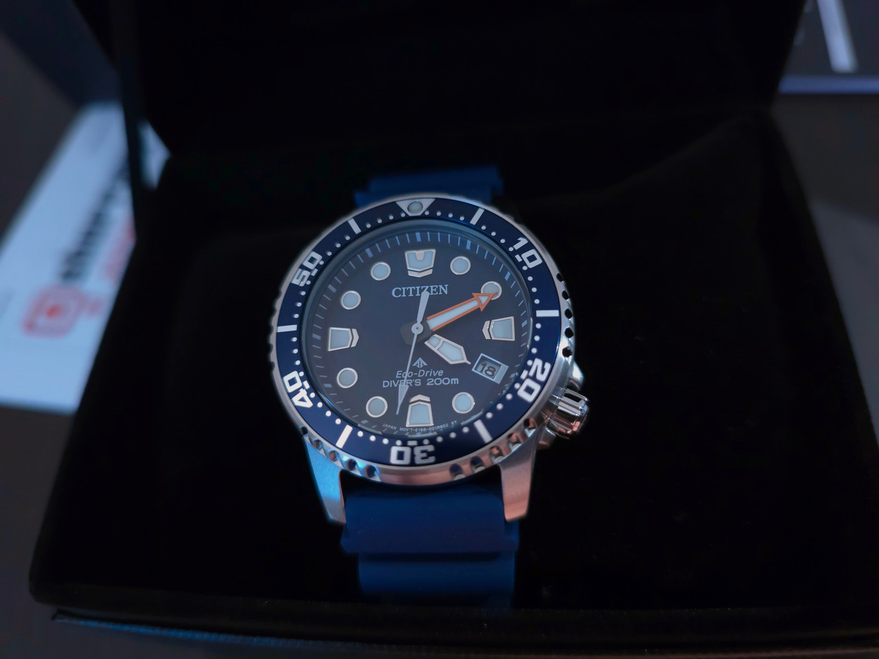 Citizen Promaster Blue Diver 36.5mm Unisex Watch EO2021-05L