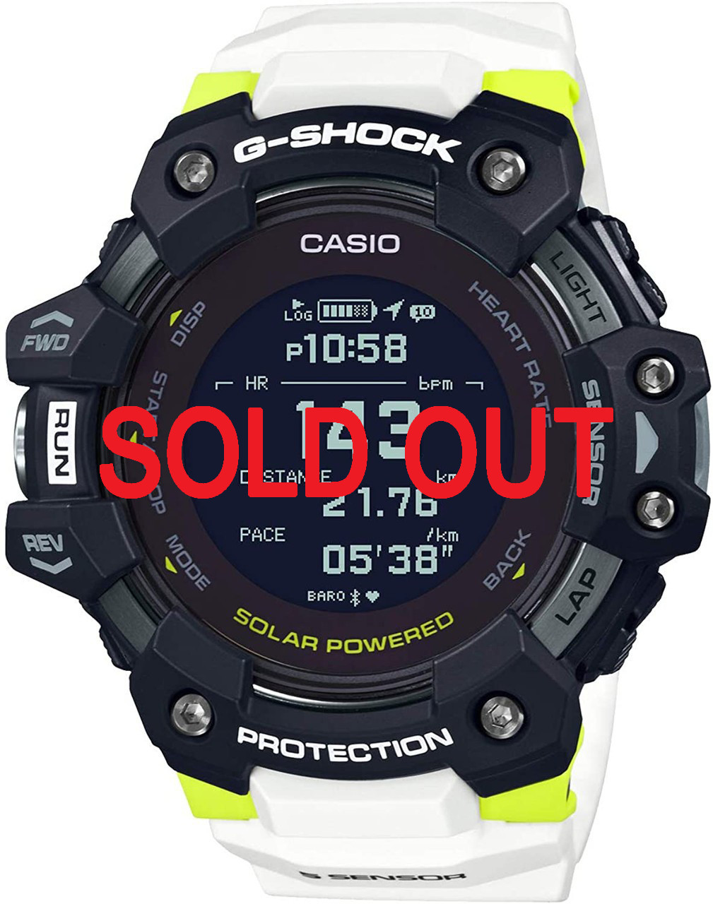 Casio G-SQUAD Heart Rate Monitor GBD-H1000-1A7JR