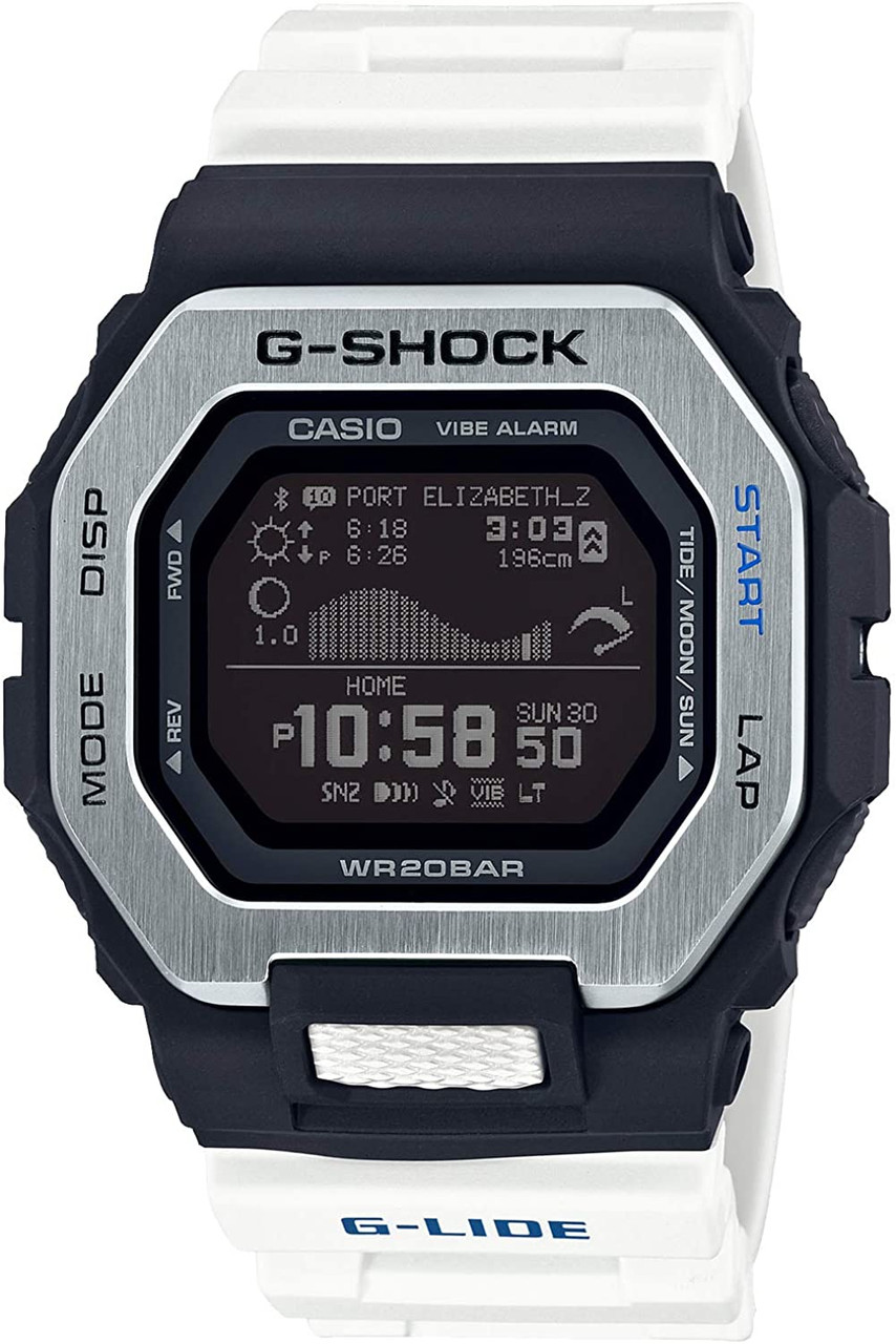 Casio G-lide Surfing Watch GBX-100-7JF White
