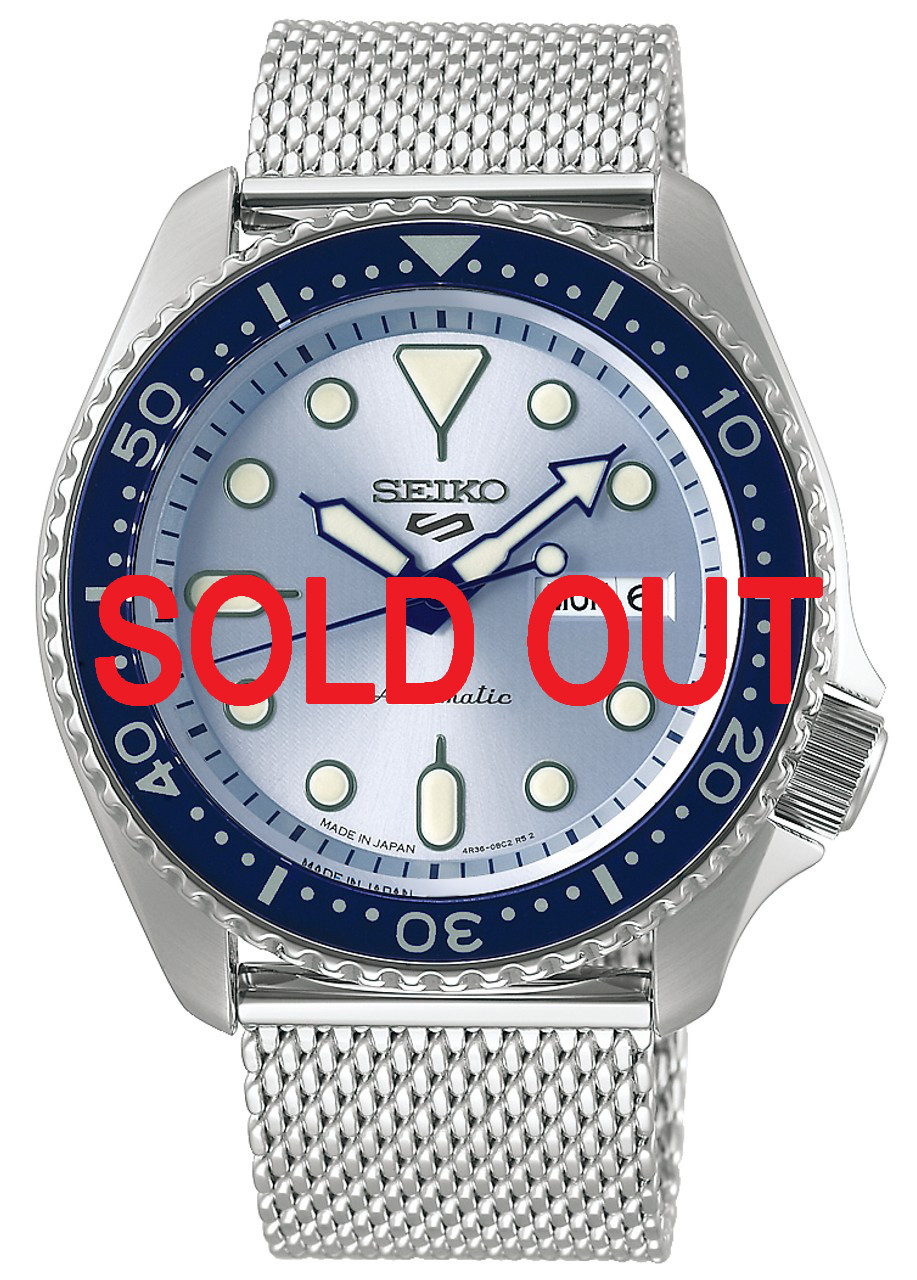 SRPE77 | SBSA069 | Seiko Mesh Strap