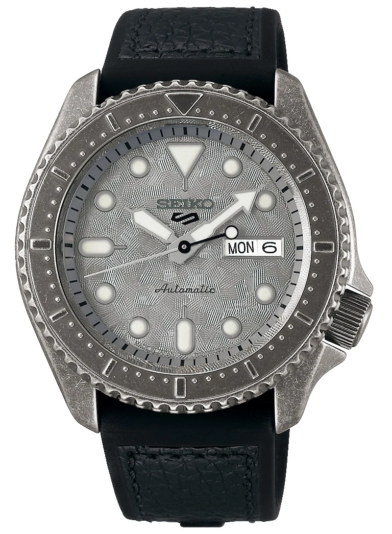 Seiko 5 Gray Aged Dial SRPE79 | SBSA071 (JDM Edition with Kanji)
