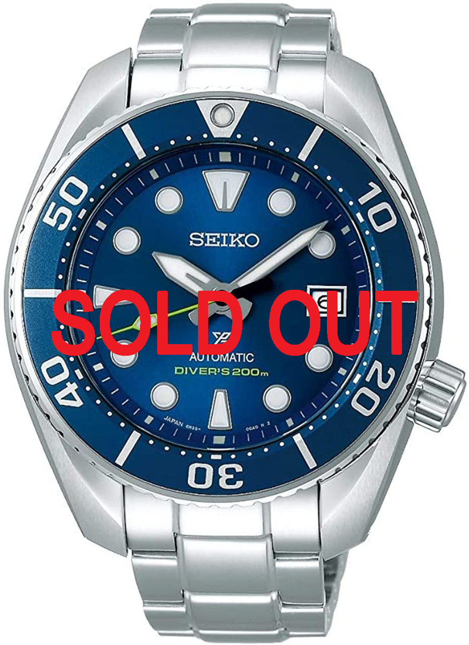 Seiko Sumo Scuba Deep Blue SBDC113 Japan Limited