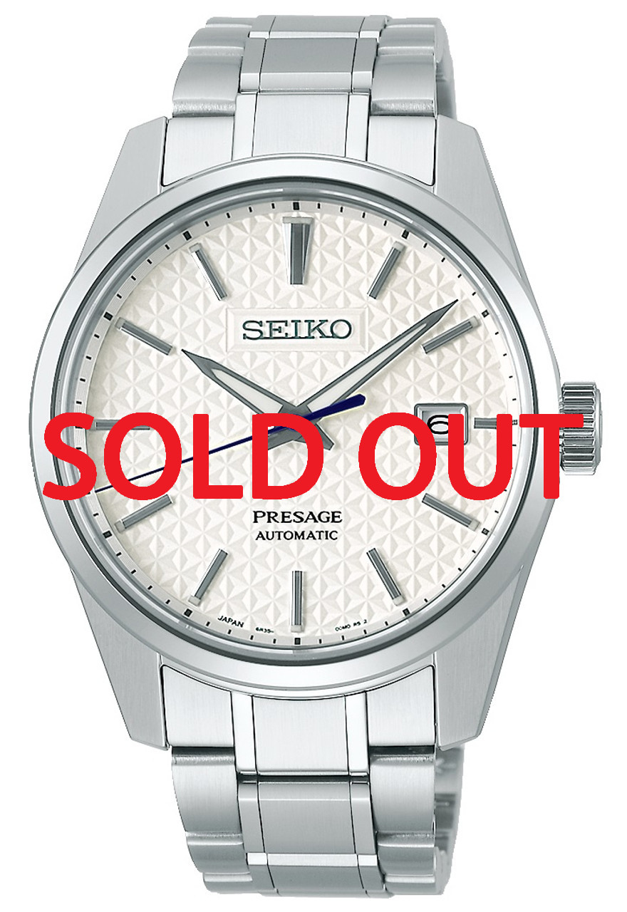 Seiko Presage Sharp Edged White SPB165 | SARX075 (JDM) Seiko Presage Sharp Edged White SPB165 | SARX075 (JDM)