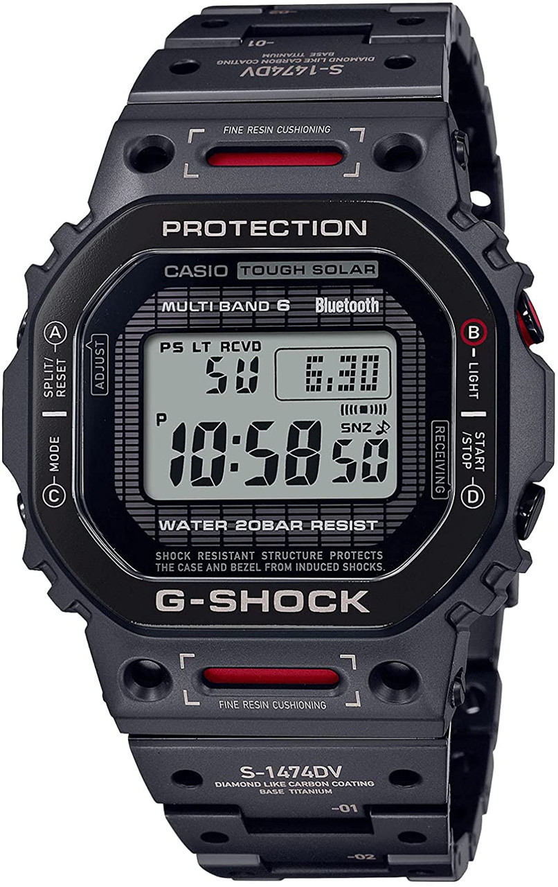 G-Shock Titanium Virtual Armor GMW-B5000TVA-1 / GMW-B5000TVA-1JR