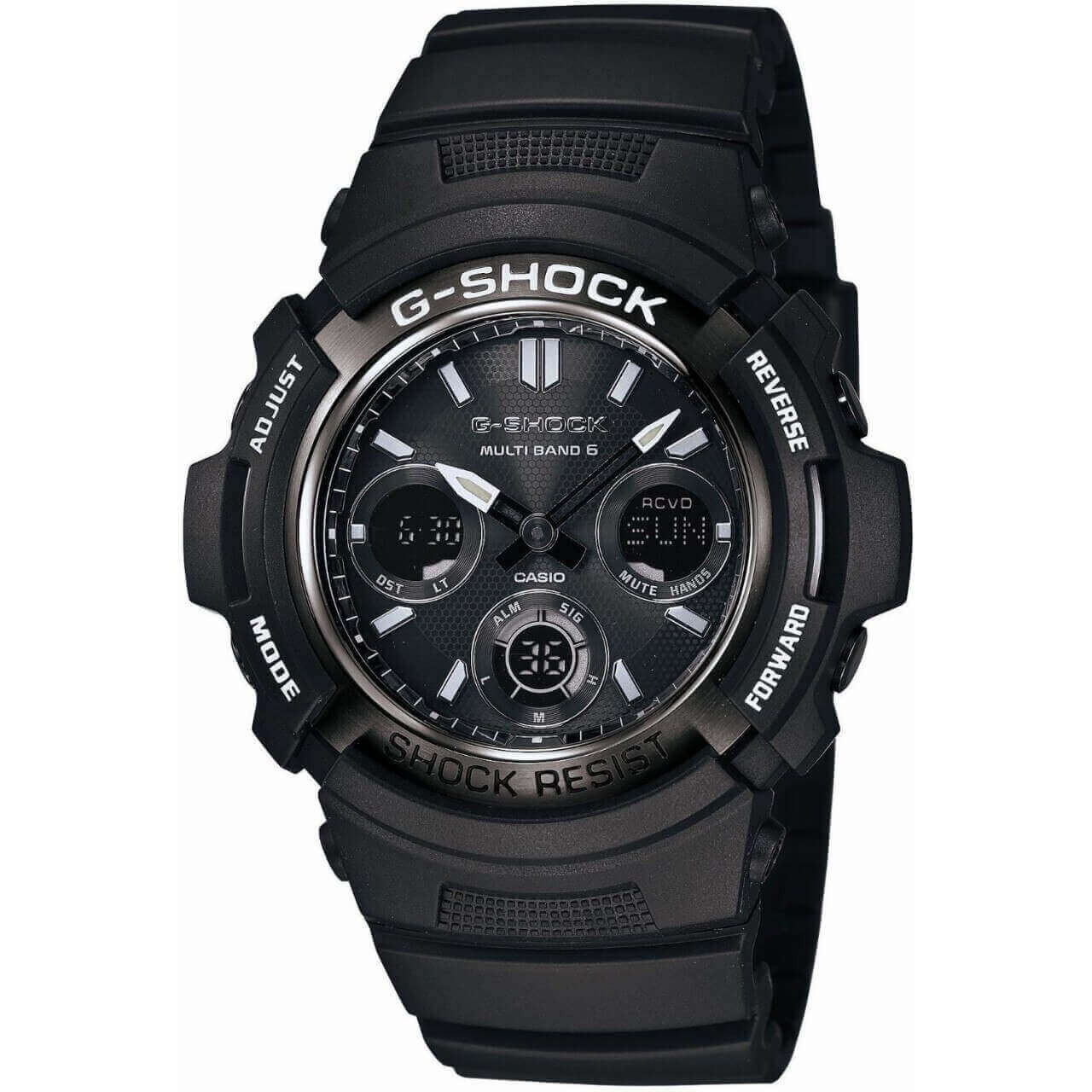 G-Shock Garish Black AWG-M100BW-1AJF