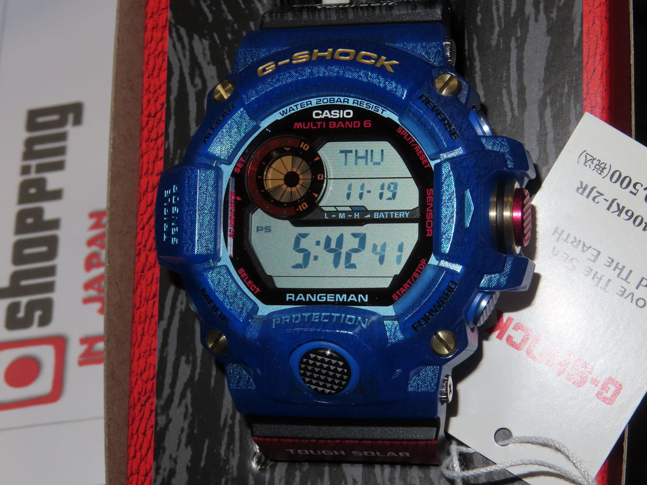 G-Shock Rangeman Earthwatch GW-9406KJ-2JR - Shopping In Japan NET