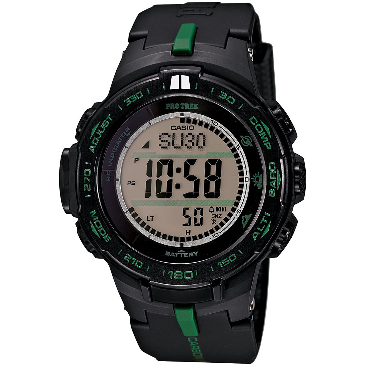 Casio Pro Trek RM Series Carbon Band PRW-S3100-1JF - Shopping In Japan NET