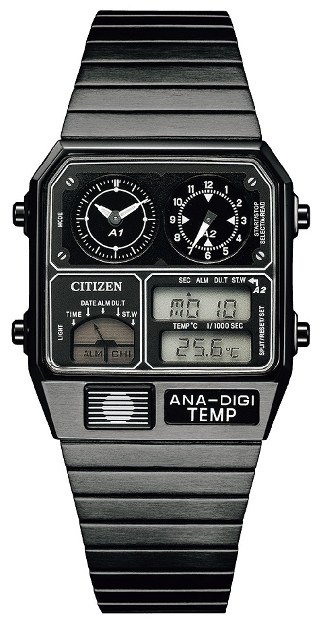 Citizen Analog Digital Temp Reissue JG2105-93E