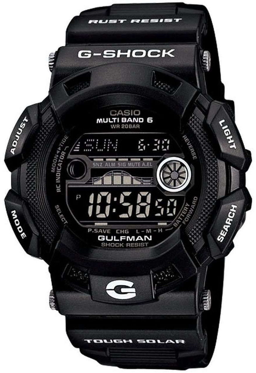 G-shock Gulfman Garish Black GW-9110BW-1JF