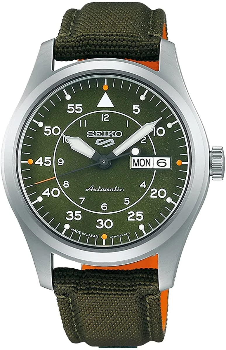 Seiko 5 Sports Flieger Military Khaki SRPH29 | SBSA141 (JDM with Kanji)