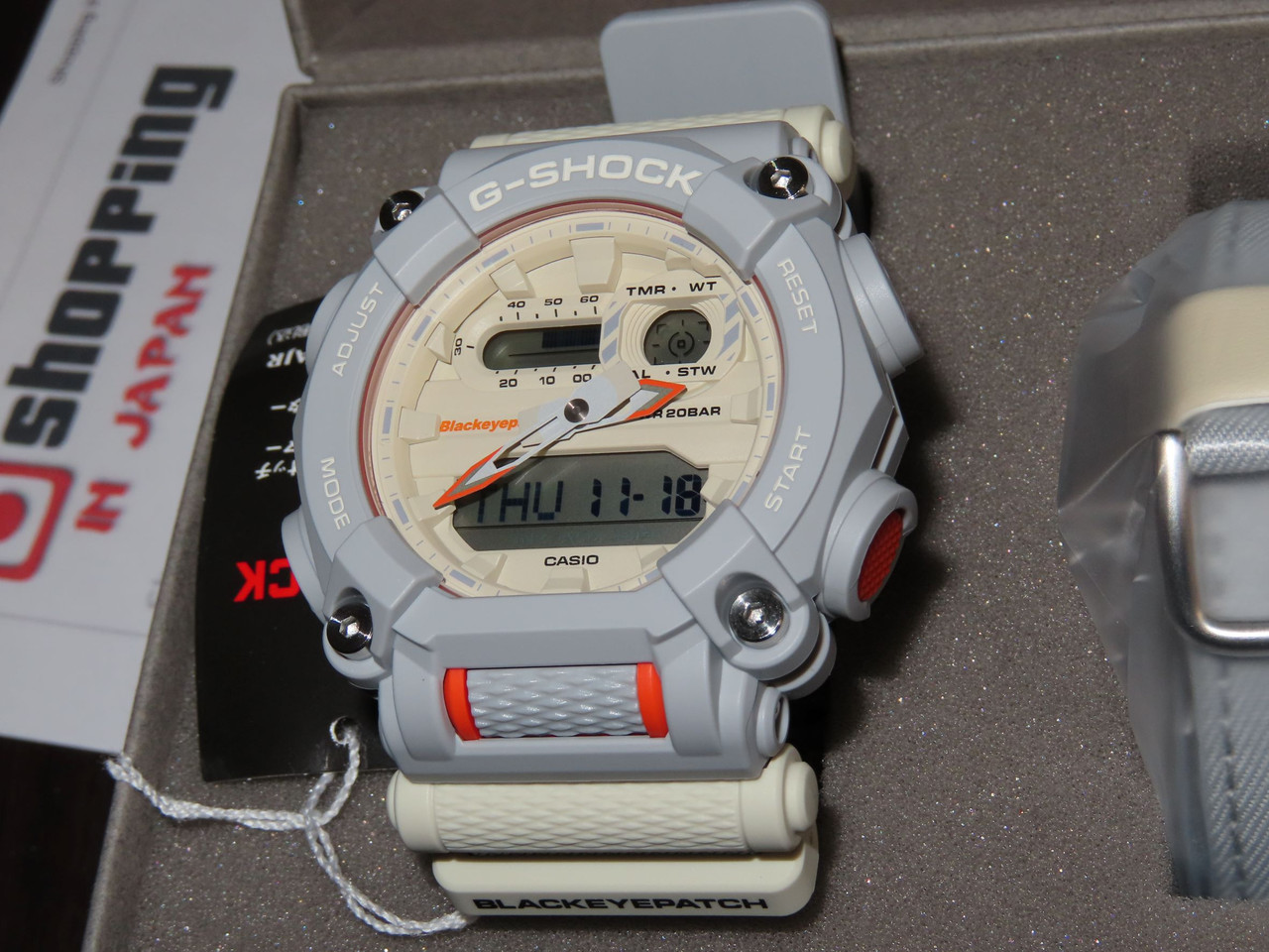 G-Shock x BlackEyePatch Collaboration GA-900BEP-8AJR