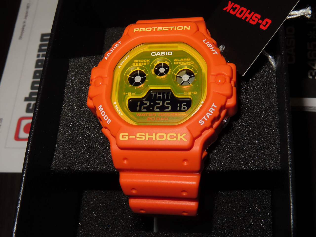 CASIO G-SHOCK DW-5900TS-4JF オレンジ デジタル腕時計 【公式通販】