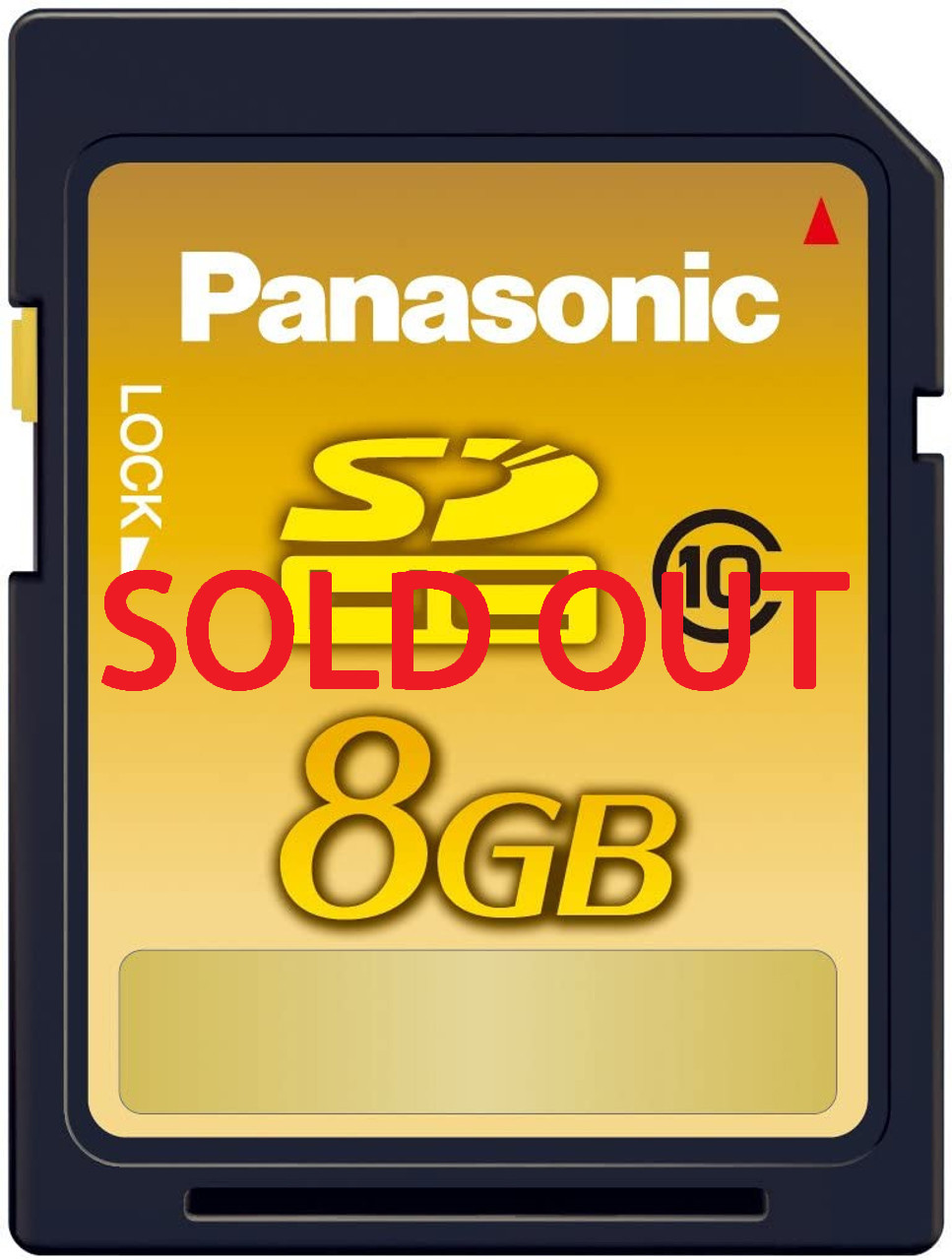 Panasonic RP-SDWA08GJK 8GB SDHC Class 10 Memory
