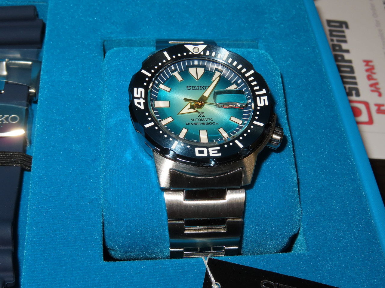 Seiko Monster Blue SRPG55K Thailand Limited Nung Ta Lung SRPG55K1