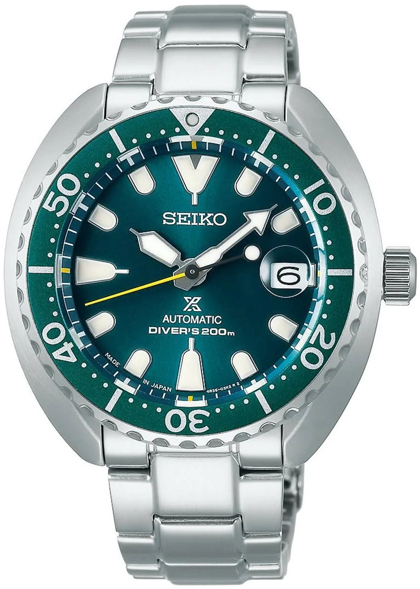 Seiko Baby Turtle 2nd Gen Hulk Jade Green SBDY083 - Shopping In