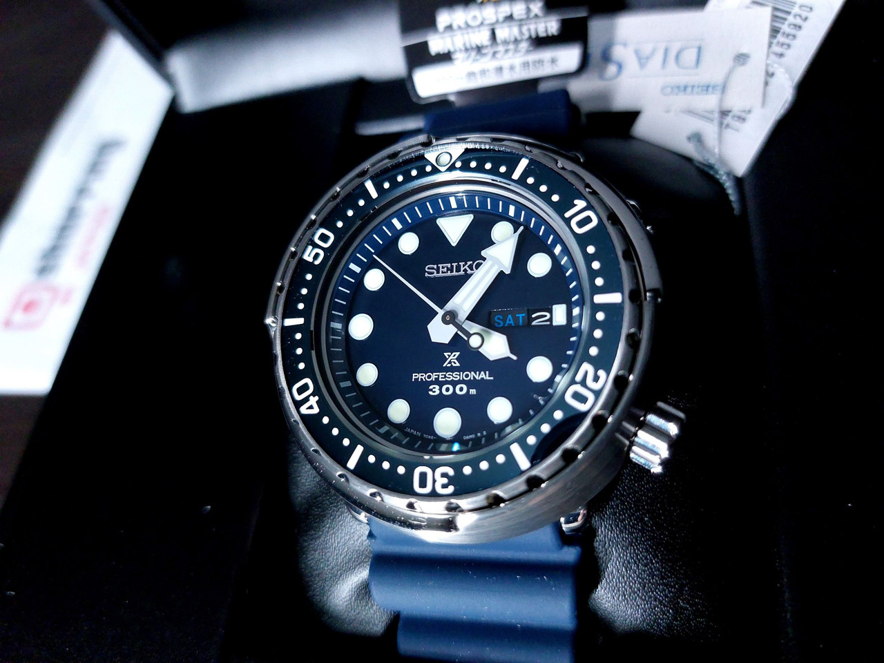 Seiko tuna shop blue