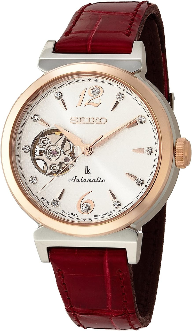 Seiko Ladies Lukia Swarovski Crystals Automatic SSVM012 - Shopping