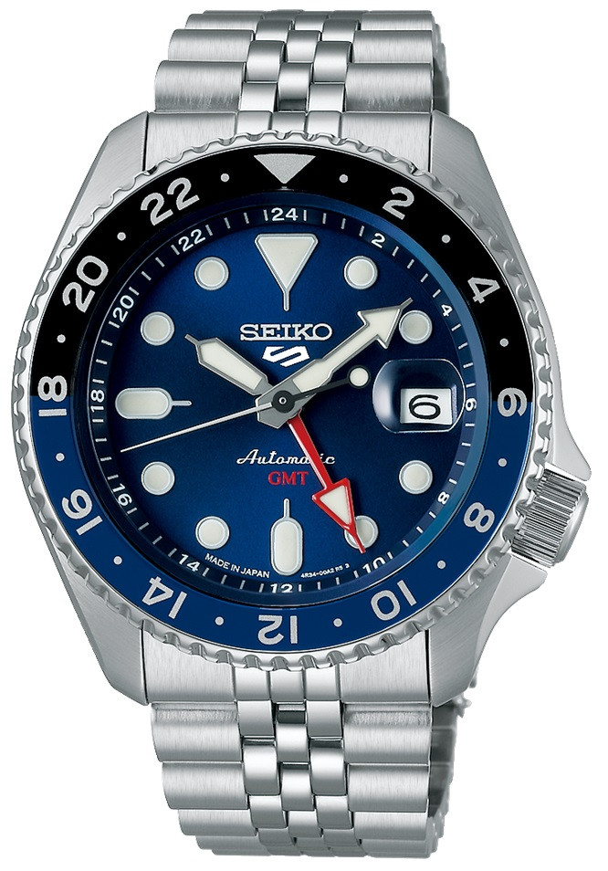 SEIKO 5Sports GMT 黒青4R34-00A0 SBSC003中古 SSK003K1 | SBSC003 | Seiko SKX Blue Batman
