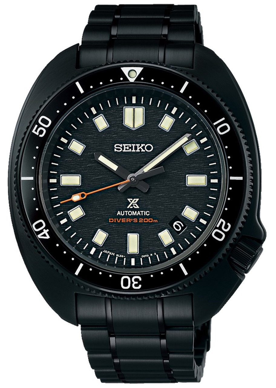 Seiko Turtle SLA061 / SLA061J / SLA061J1 Black Series Re-Creation