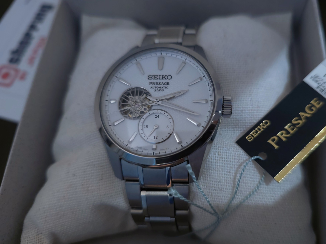 Seiko Presage Sharp Edged Open Heart SPB415 | SARJ001