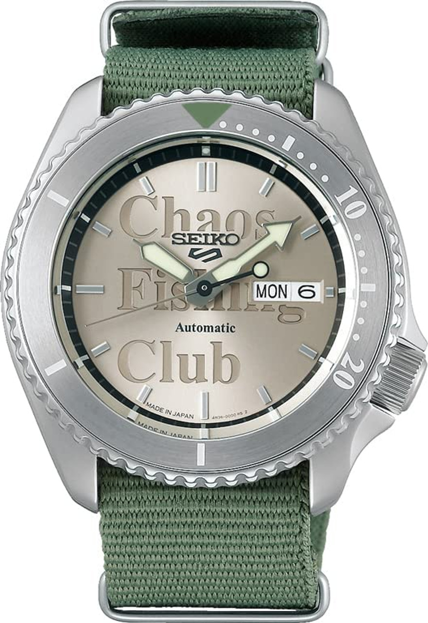 Seiko 5 Sports Chaos Fishing Club Collab SBSA169 - Shopping In