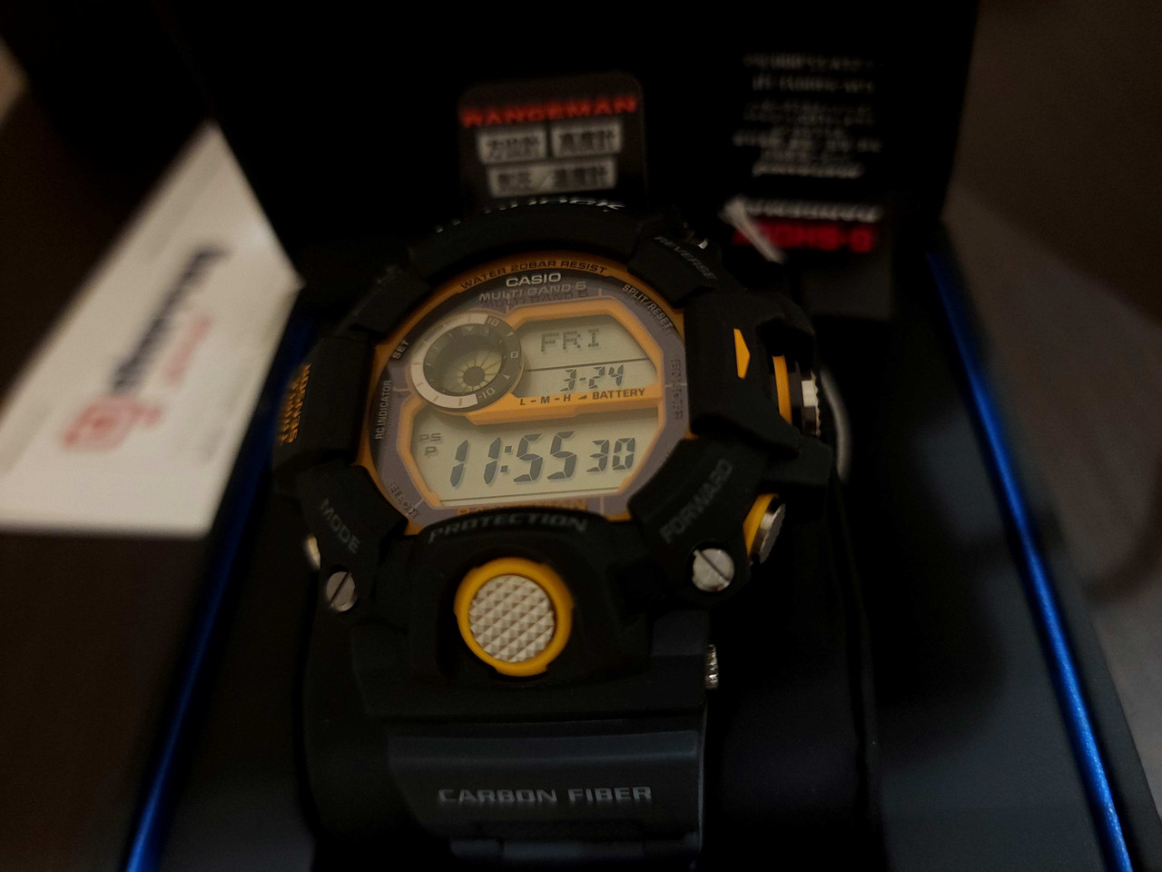 Rangeman Yellow Black GW9400Y-1 / GW-9400Y-1 / GW-9400YJ-1ER