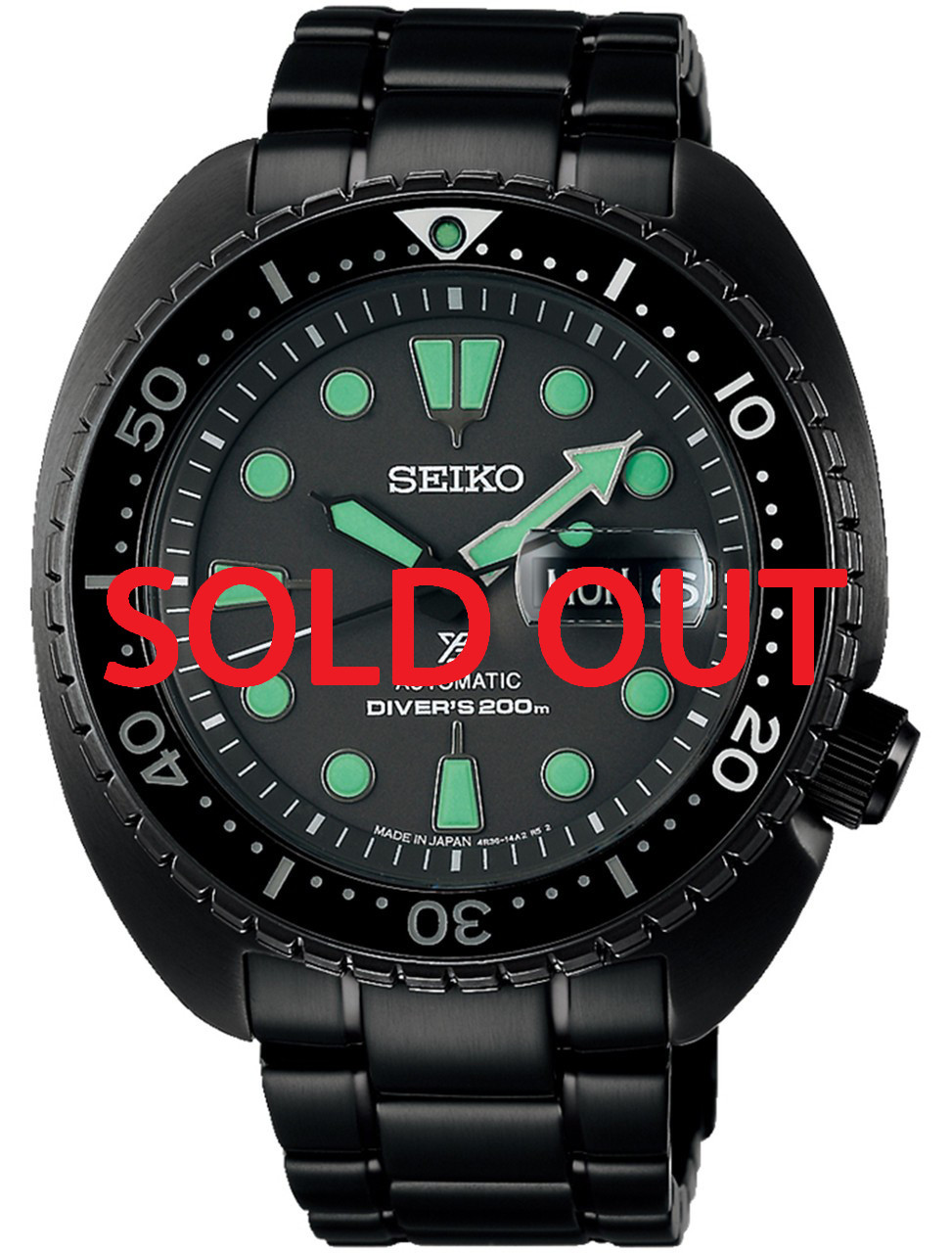 Seiko King Turtle Black Series SRPK43 | SBDY127 (JDM Edition with Kanji)