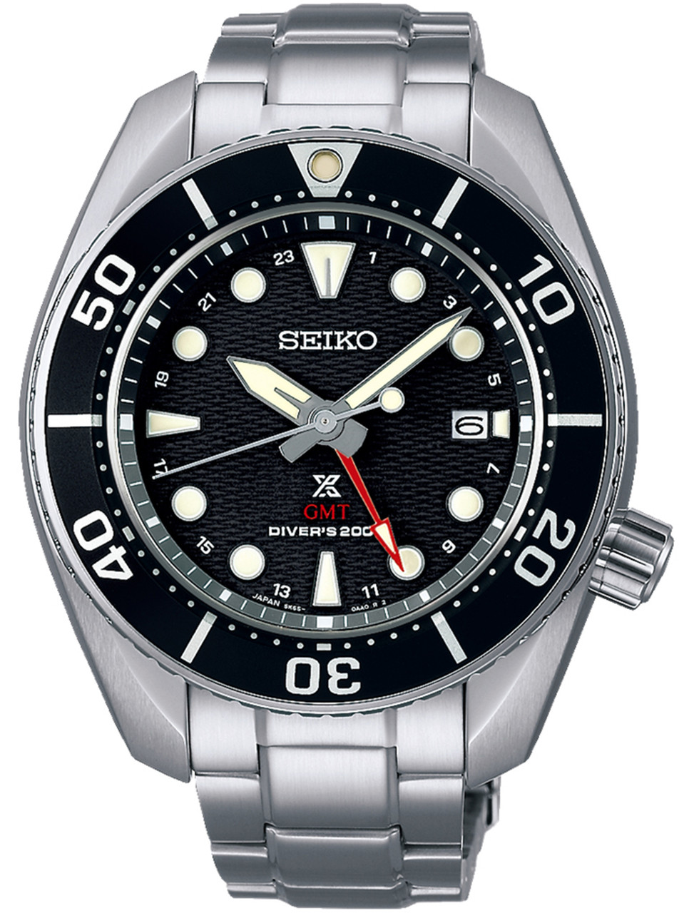 Seiko Prospex Seascape Sumo Solar GMT Black SBPK003