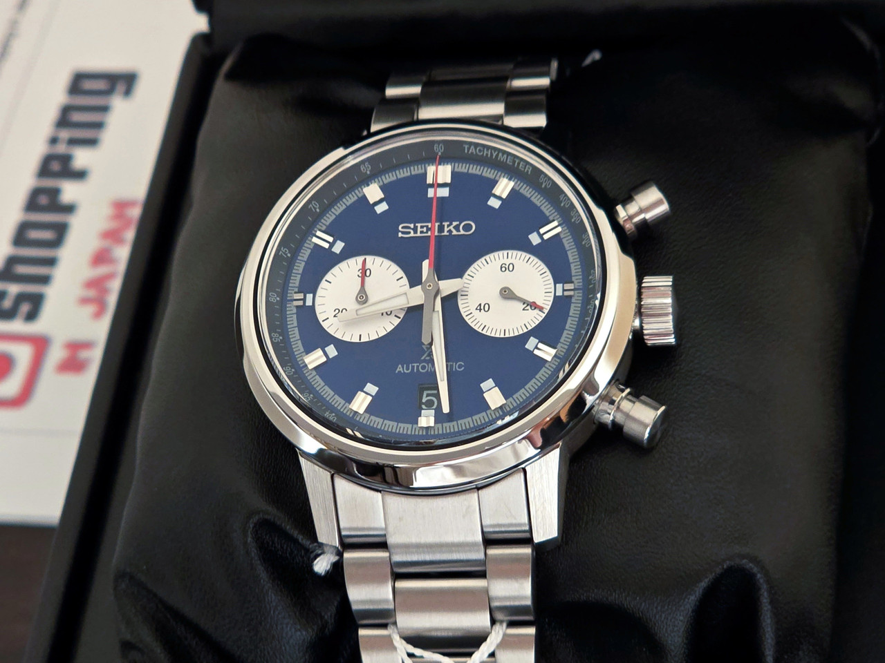 Seiko Speedtimer Chronograph Blue SRQ043 | SBEC017