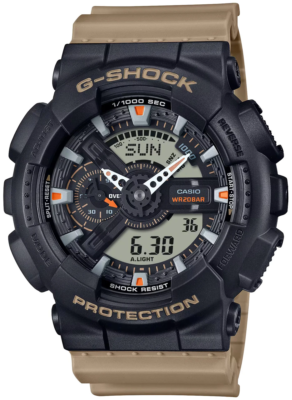 G-Shock Two Tone Colour Utility Series GA110TU | GA-110TU-1A5JF