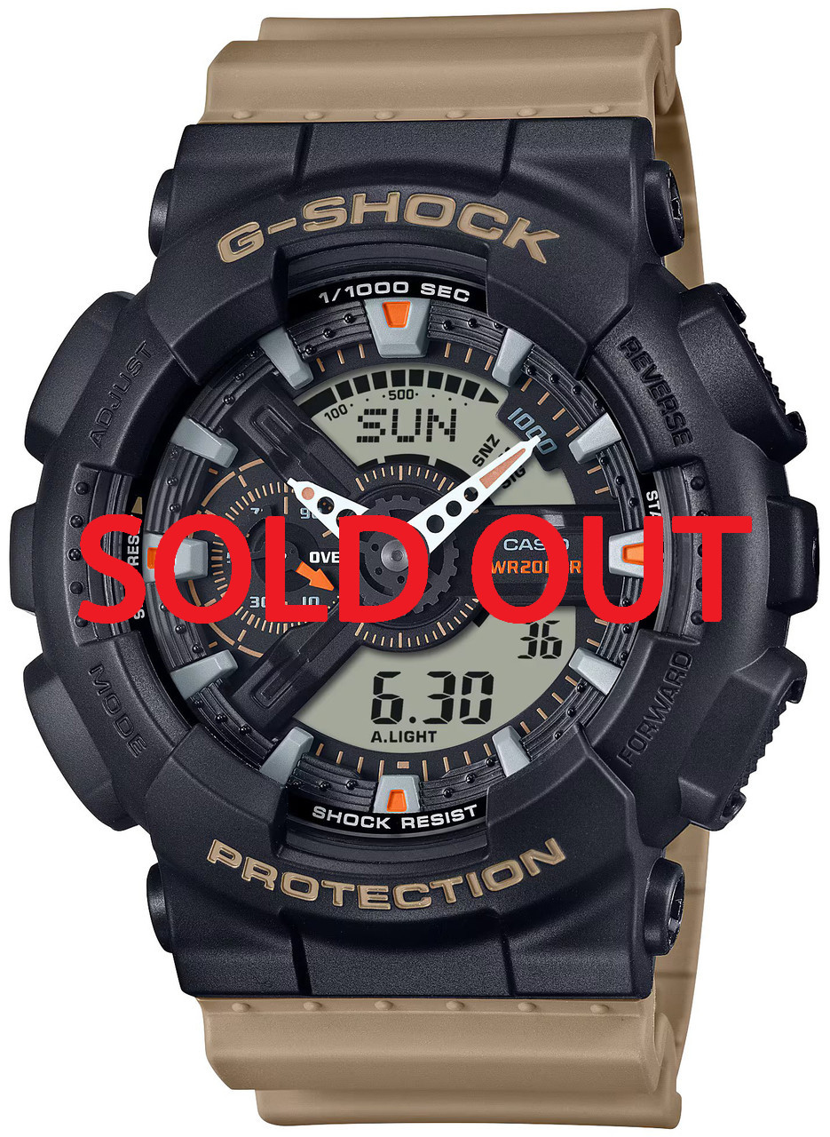 G-Shock Two Tone Colour Utility Series GA-110TU-1A5 | GA-110TU-1A5JF
