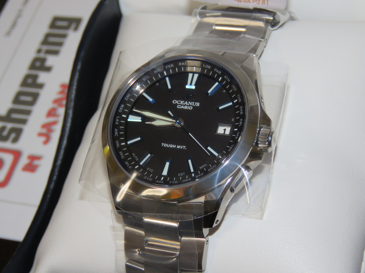 好評NEW】 ヤフオク! - CASIO OCEANUS OCW-T100TD-1AJF 電波ソーラー