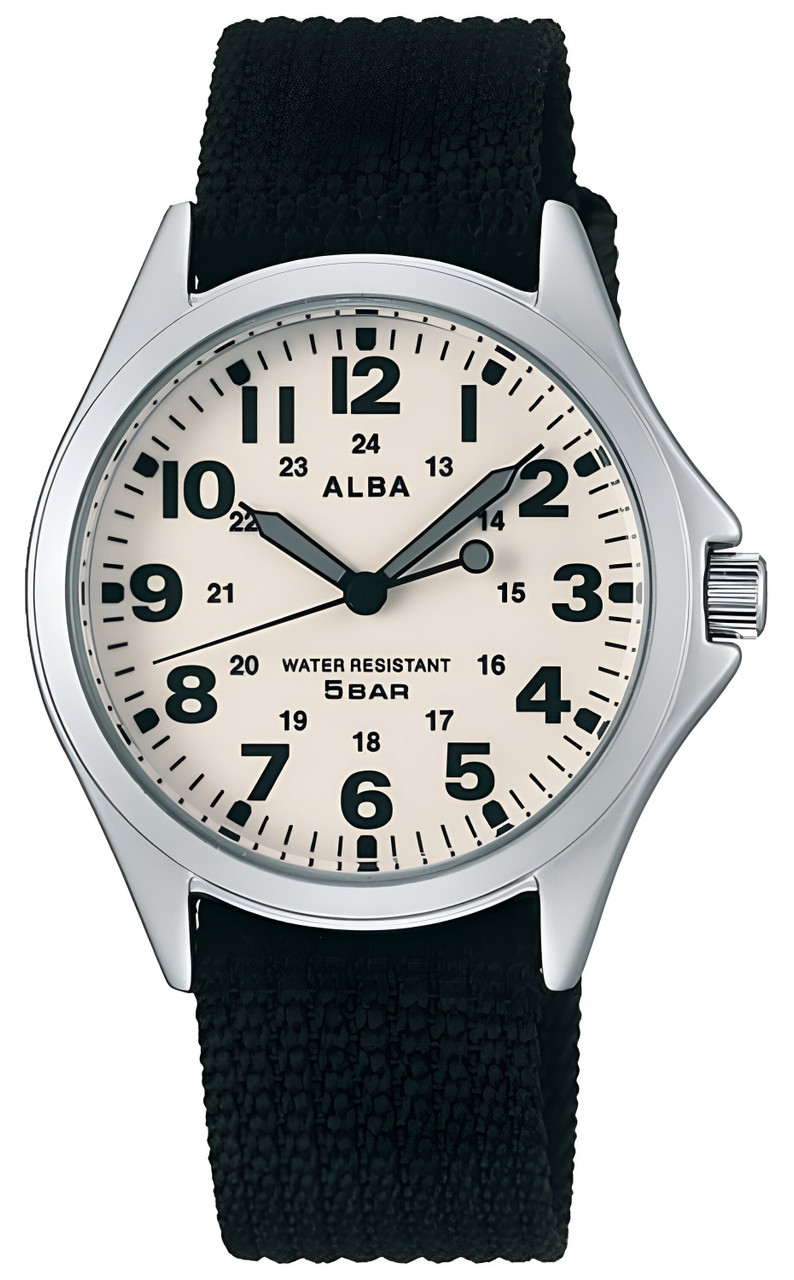 Seiko Alba Field Military Watch AQPK401 - Shopping In Japan Net