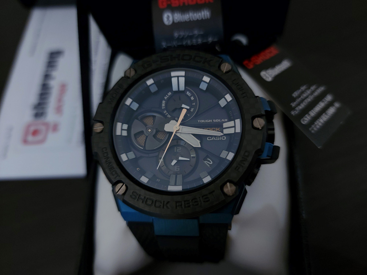 G-SHOCK【ほぼ未使用品】G-STEEL GST-B100XB-2AJF GST-B100XB-2AER | GST-B100XB-2A | G-Shock G-Steel Bluetooth