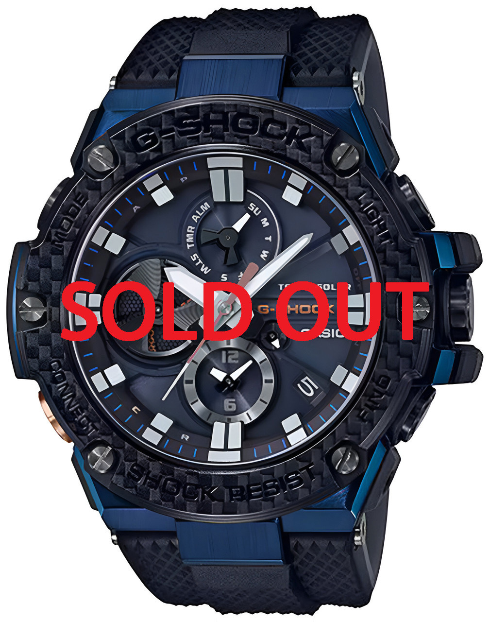 G-Steel Black and Blue Carbon GSTB100XB | GST-B100XB-2AJF