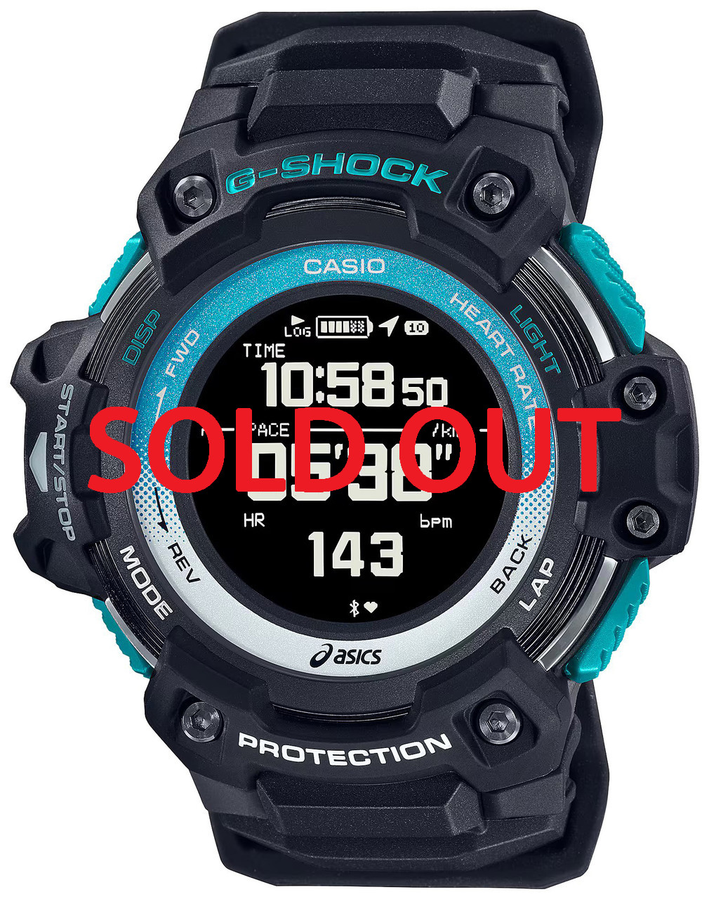 G-Shock x Asics GPS Heart Rate Monitor GSR-H1000AST-1JR (JDM