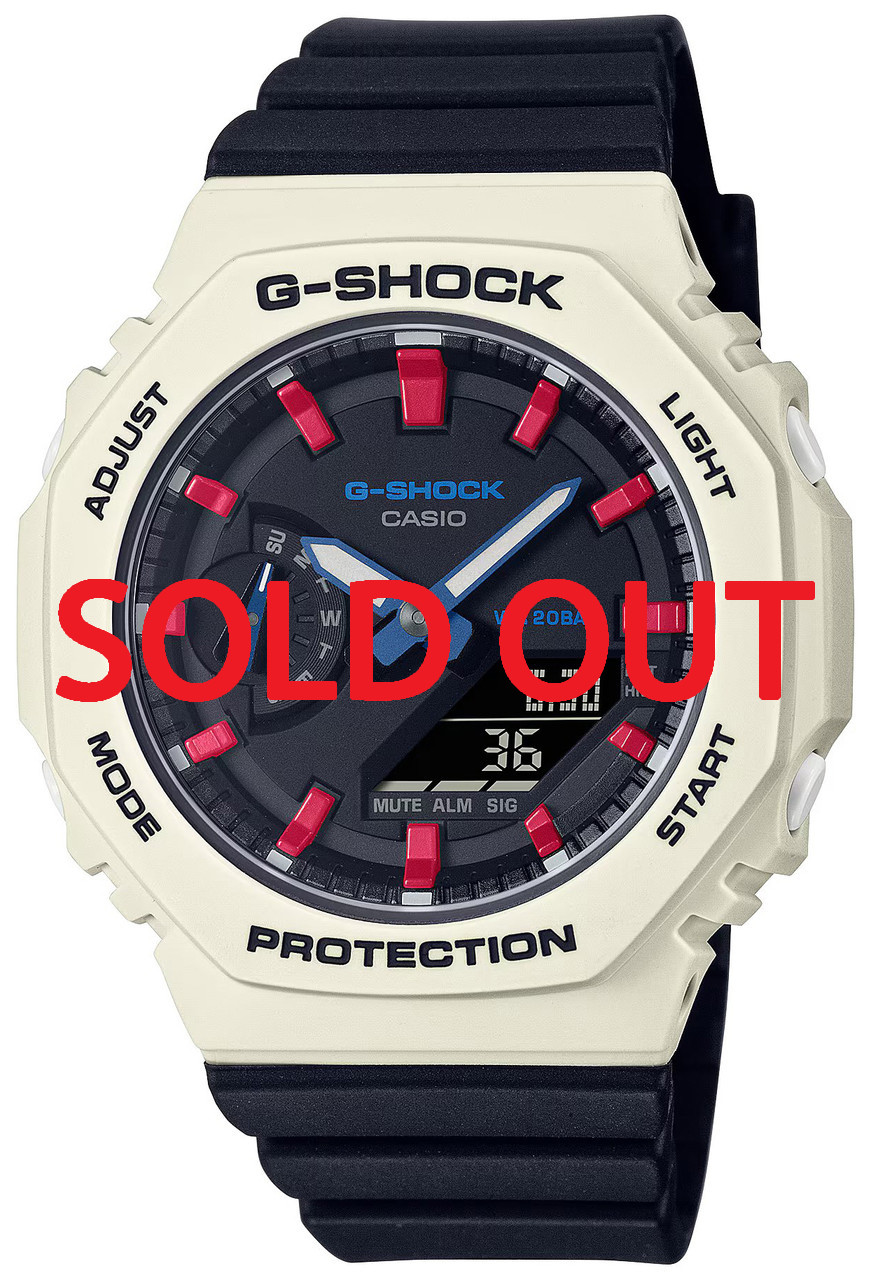 G-SHOCK カシオーク GMA-S2100WT-7A2JF GMA-S2100WT-7A2 | GMA-S2100WT-7A2DR | CasiOak Tricolour