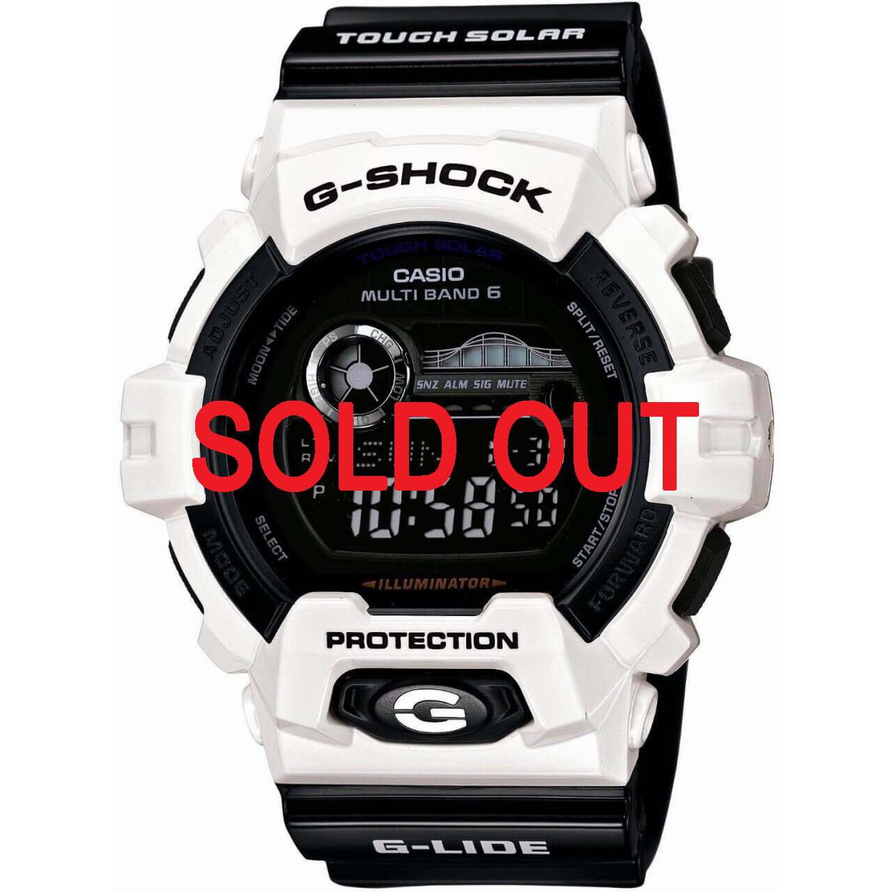 G-shock G-LIDE GWX-8900B-7JF Moon Tide Solar